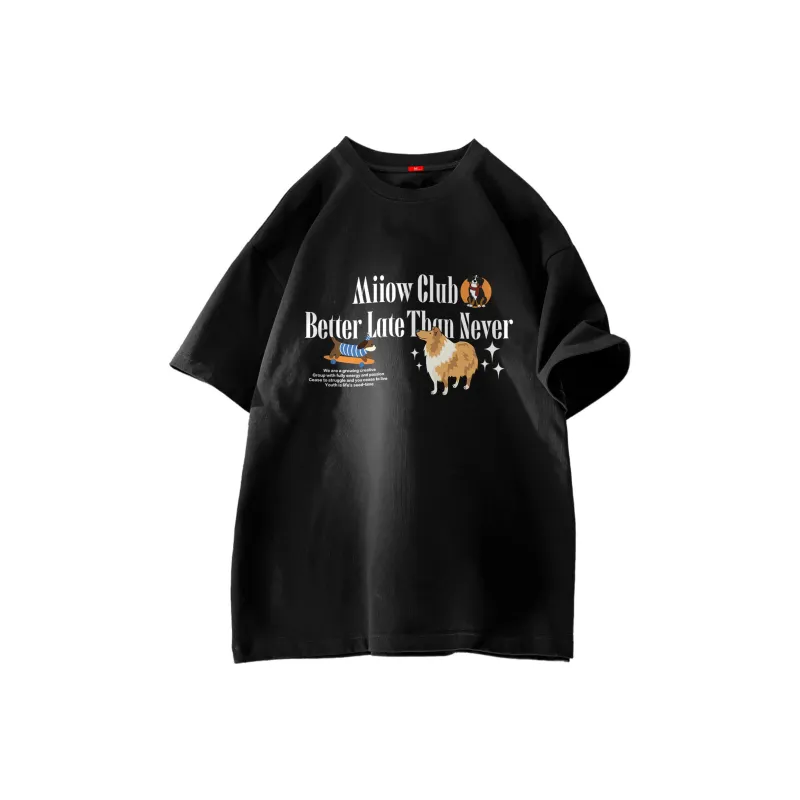 MIIOW Trend Party Series T-Shirt Unisex White-2