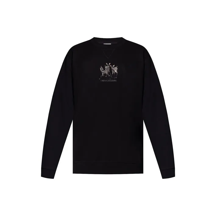Burberry Graphic Embroidered Sweatshirt-0