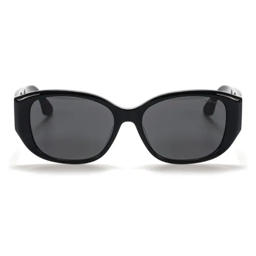 APRIL Plate Frame Titanium Cat Eye Sun Protection UV Protection Sunglasses Unisex