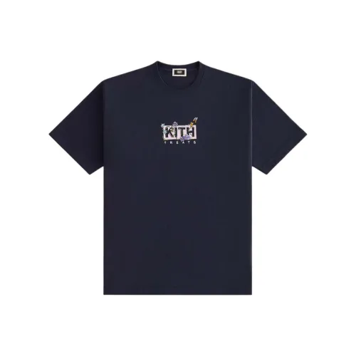 KITH T Shirts Men Navy Blue