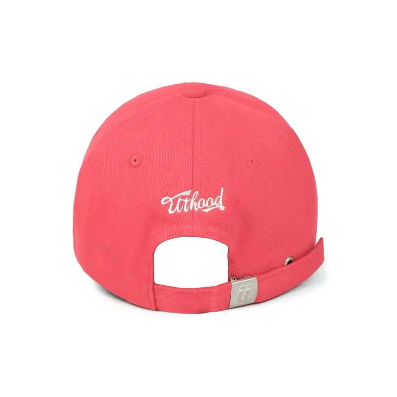 Guuka Cotton Baseball Caps Unisex Red-2