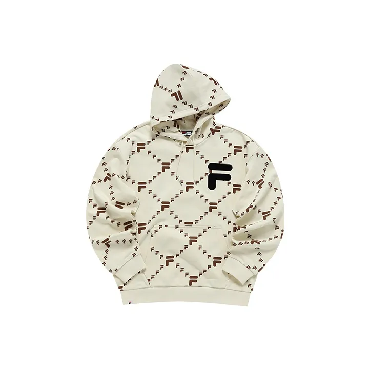 FILA FUSION Sweatshirt Unisex Antique Style White-0