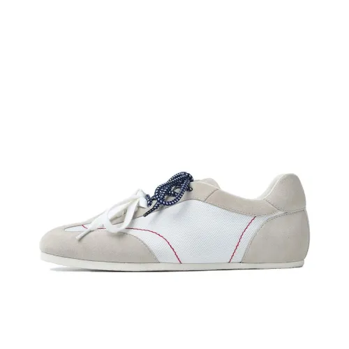 NO MORE LIE Miu Low Top Casual Shoes Women's Ivory