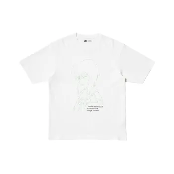 UNIQLO x S.A.C. S.A.C. Collaboration SS25 T Shirt Men's White