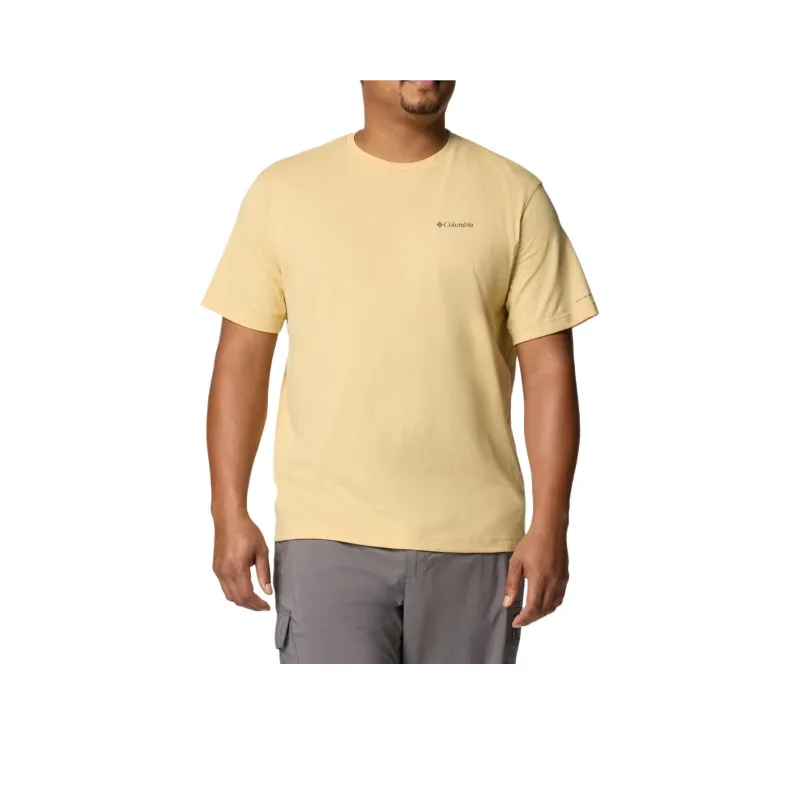 Columbia Thistletown Hills T-Shirt Men's Sand Dune Mixed Color-0