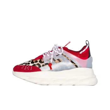 VERSACE Chain Reaction Red Cheeta