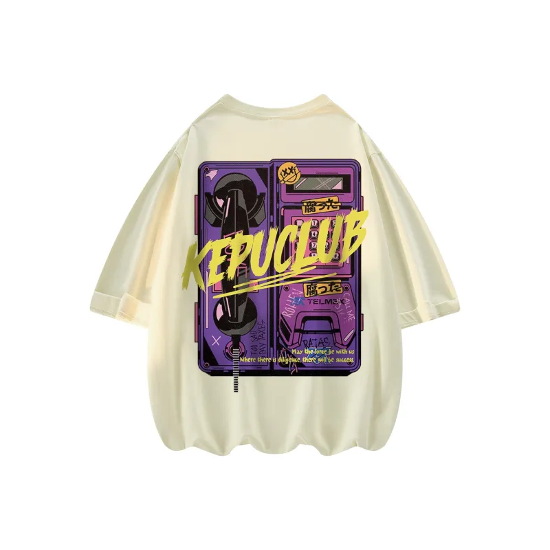 Kepu Short Sleeved T Shirts Unisex-22