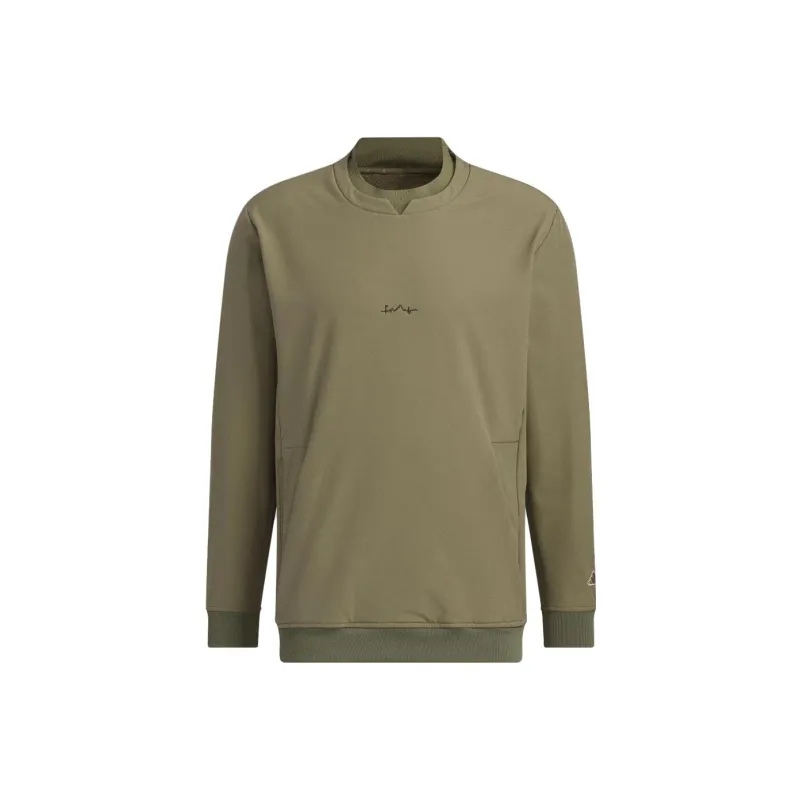 Adidas Sweatshirts Men Olive Green-0