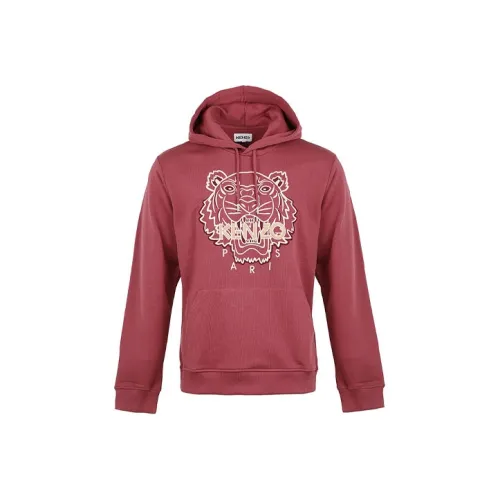 KENZO Sweatshirts Men Deep Red