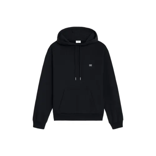 CELINE Triomphe Loose Hoodie In Cashmere Cotton