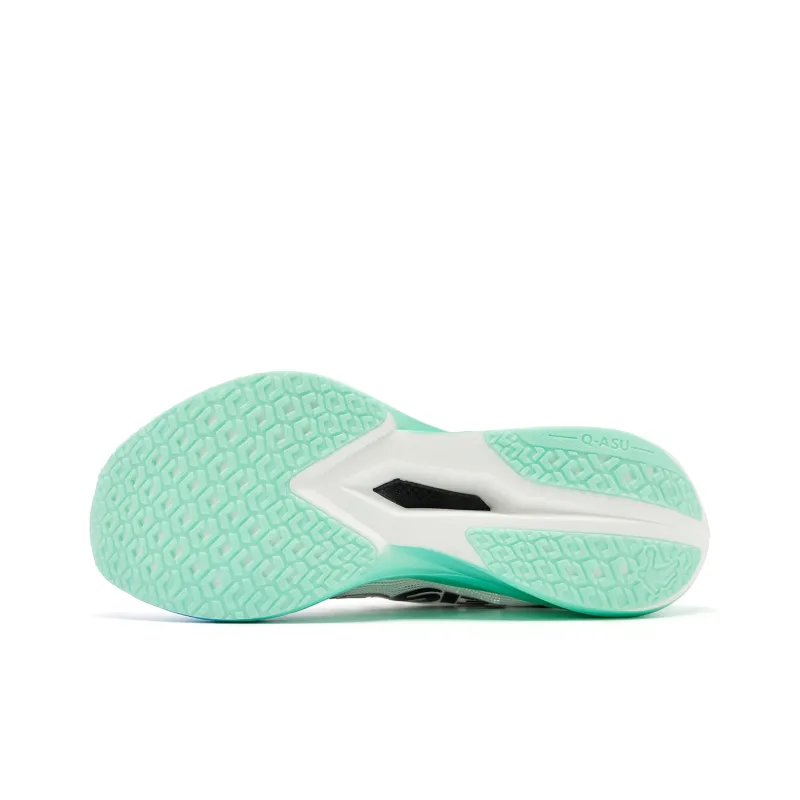 QIAODAN Swift 3PRO Running Shoes Men Low Top Jordan White Smart Green-4