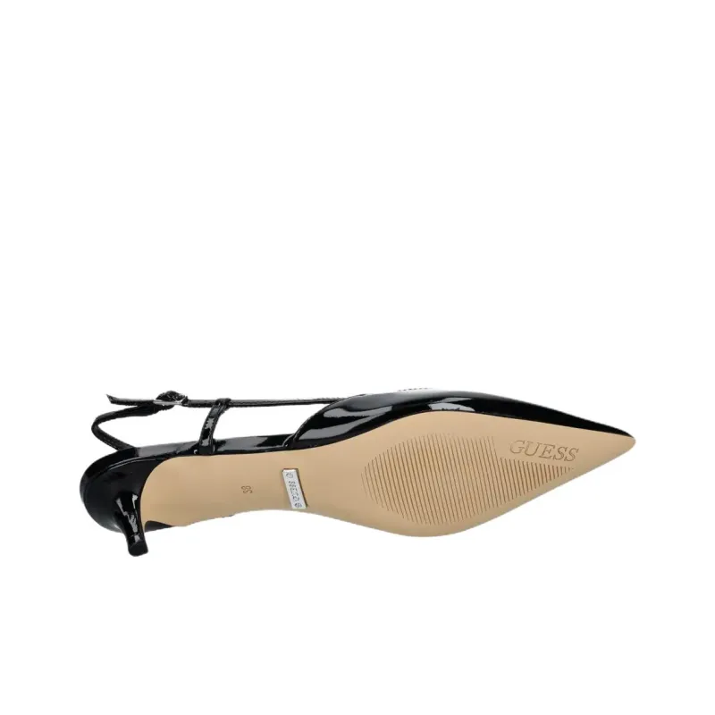 GUESS JESSON Slim Heel High Heels 5cm Women's Black-5