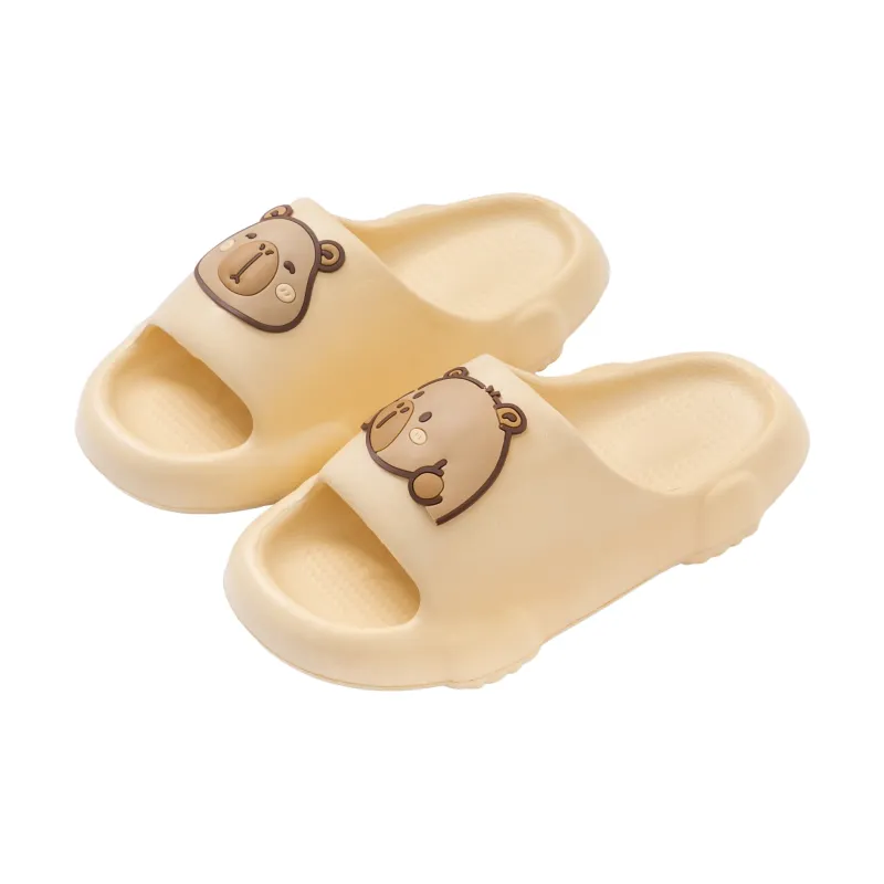 ZHIYILIANGPIN Slippers Apricot/Khaki-4