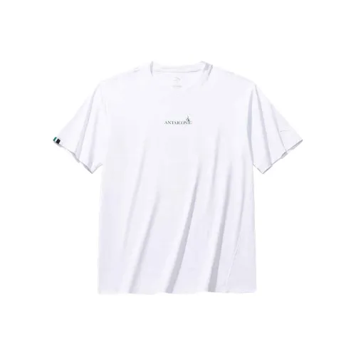 Anta Sports Lifestyle Collection Lifestyle Collection T Shirt Men's Snowflake White