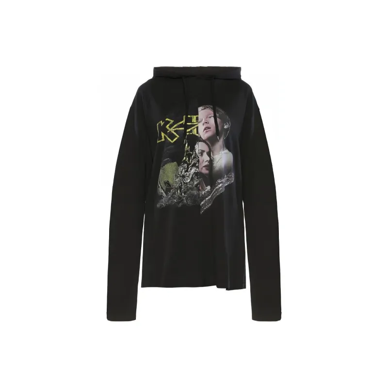 Vetements Sweatshirts Unisex Black-0