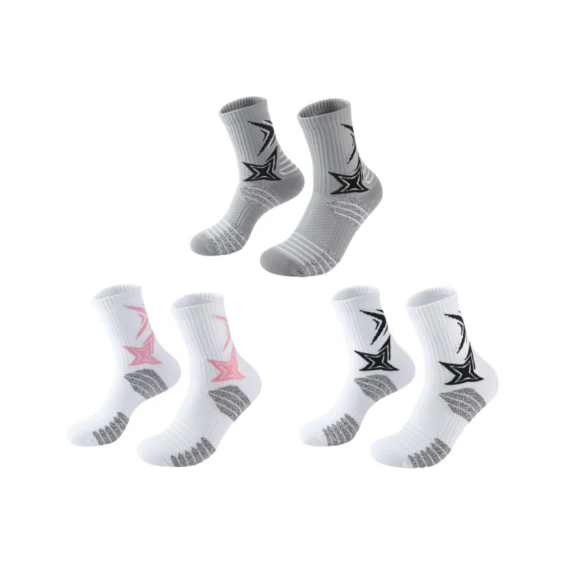 SEOBEAN Basketball Socks Unisex 3 Pack-4