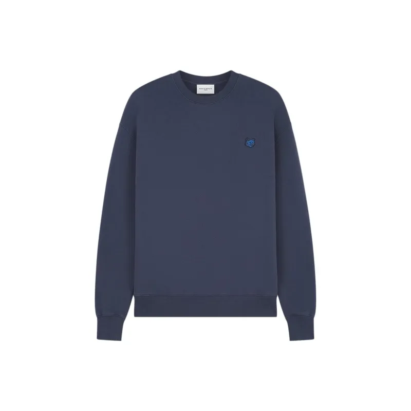 Maison Kitsune Bold Fox Head Patch Comfort Sweatshirt-0