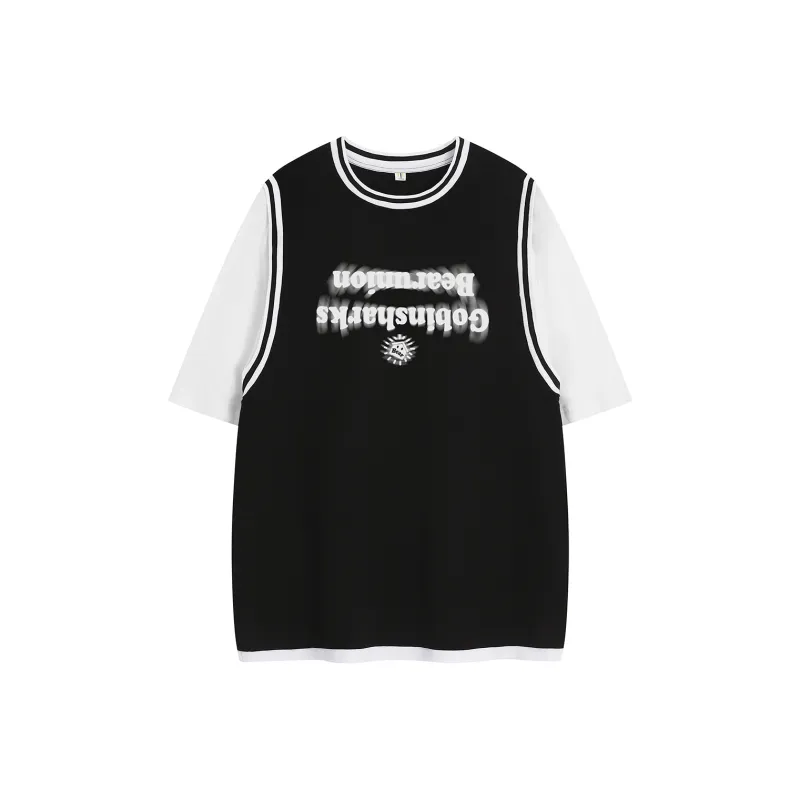 BEAR UNION Drop Shoulder Sleeve T Shirt Unisex-4