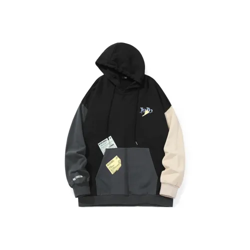 Bt Crew Neck Loose Fit Mock Two Piece Sweatshirt Unisex