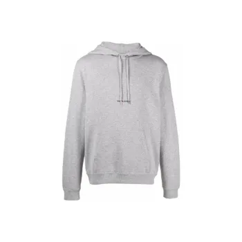 SAINT LAURENT Logo Printed Long Sleeved Hoodie