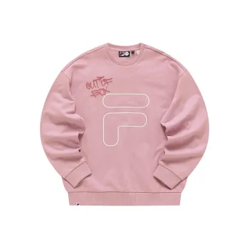 FILA FUSION TOKYO STUDIO Sweatshirts Unisex Youth Pink