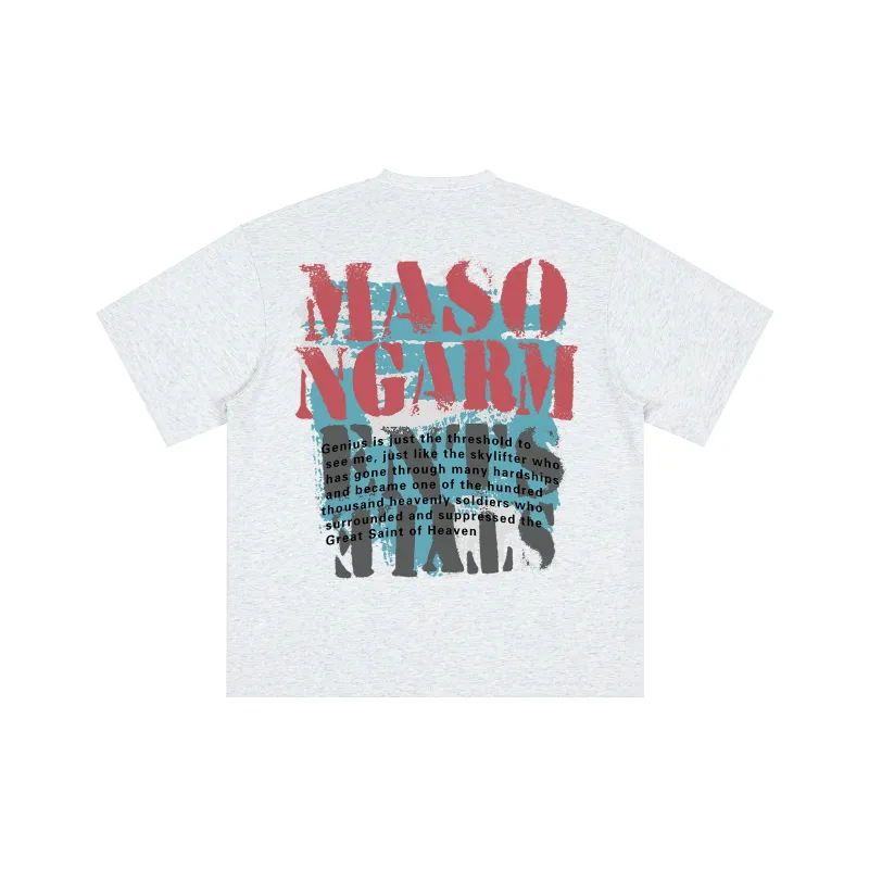 Masongarments T Shirt Unisex Cream-8