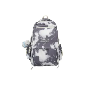 SURELAPTOP Nylon Backpack Regular Women's Multicolor