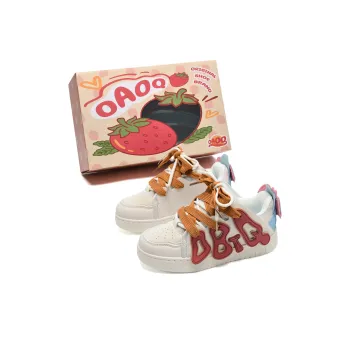 OAOQ Cushioned Wear Resistant Lightweight Breathable Height Increasing Low Top Platform Skateboard Shoes Unisex