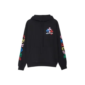 Chrome Hearts Multi Color Cross Cemetery Hoodie