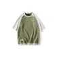 Army Green+Apricot