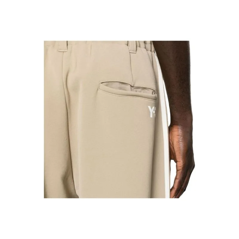 Y 3 Signature 3 Stripes Logo Drawstring Track Pants-7
