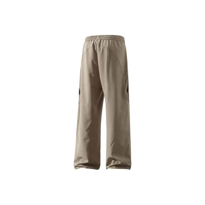 TITH Casual Pants Unisex Cold Spring Gray-3