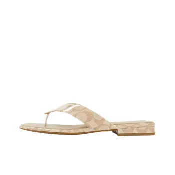 COACH Flip Flops Women's Light Umber