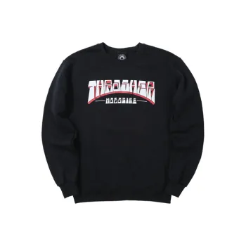 Thrasher Sweatshirt US Version Unisex Black