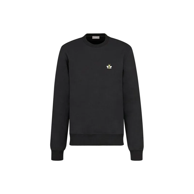 DIOR Kaws Bee Logo Crewneck Sweatshirt-0