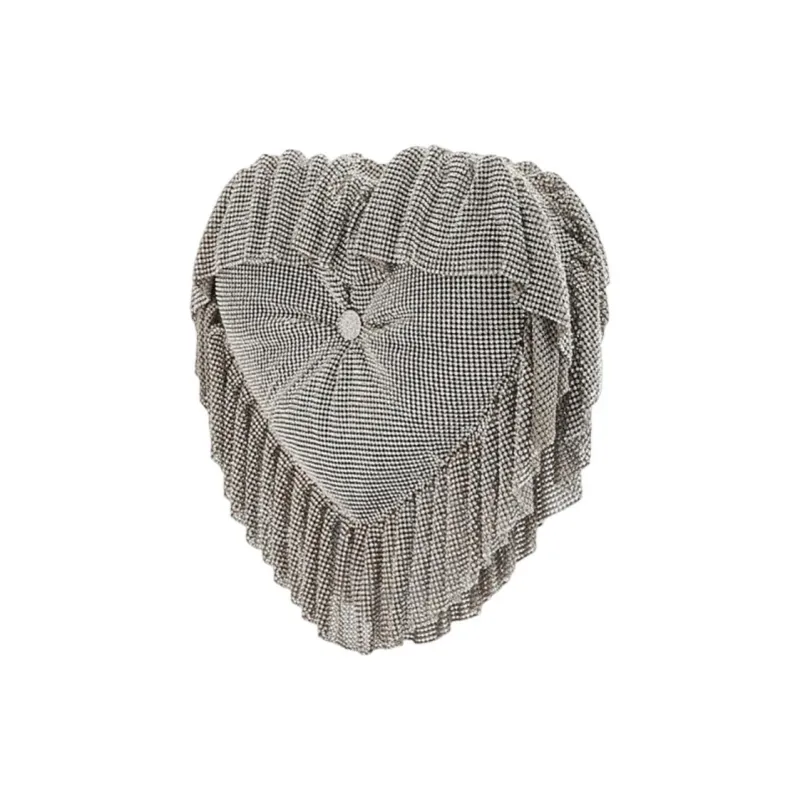 Alexander Wang Crystal Glass Clutch Women's Silver-1