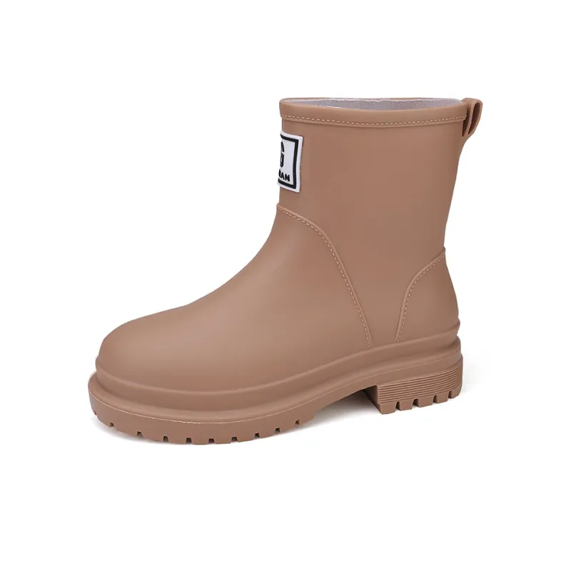 LONGYING Waterproof, Abrasion Resistant Cushioning Rain Boots Women's-4