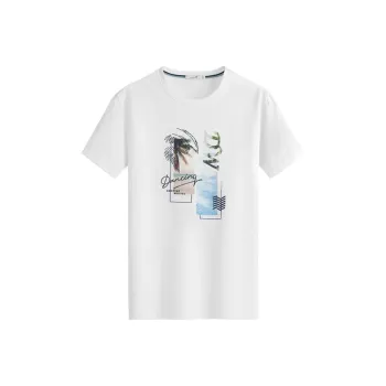 Dance With Wolves T Shirt Men's Raw White