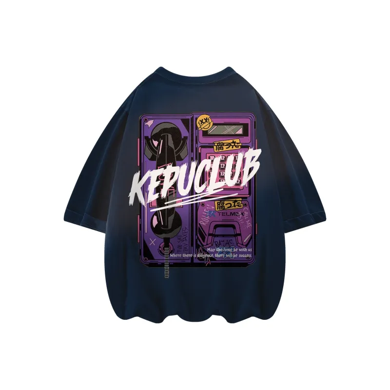 Kepu Short Sleeved T Shirts Unisex-2