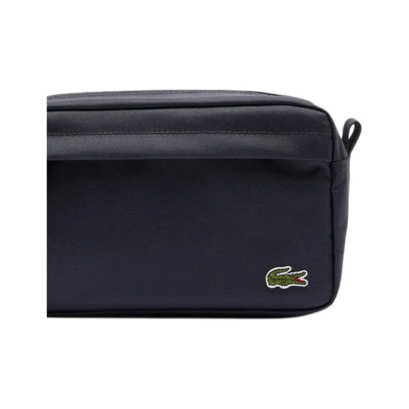 LACOSTE Polyester Toiletry Bag Unisex Blue-3