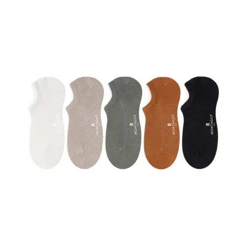 Montagut No Show Socks Men's 5 Pack