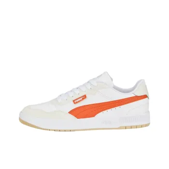 PUMA Court Ultra Anti Slip Wear Resistant Low Top Skateboard Shoes Men's White