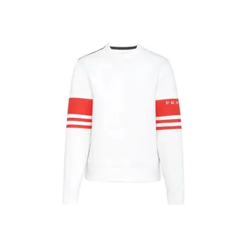 PRADA Sweatshirts Men White