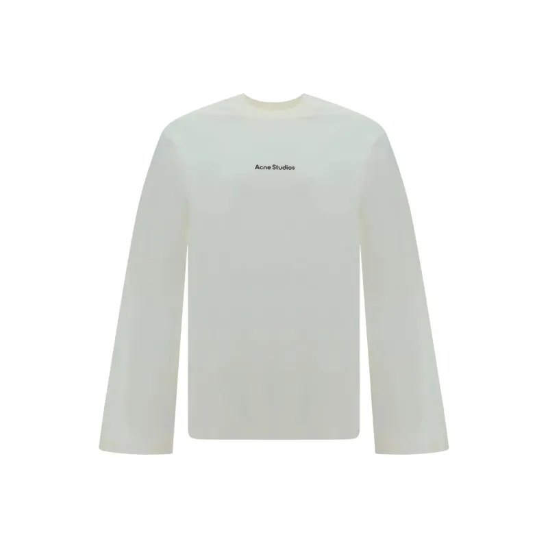 Acne Studios Logo Detailed Long Sleeved T Shirt-0