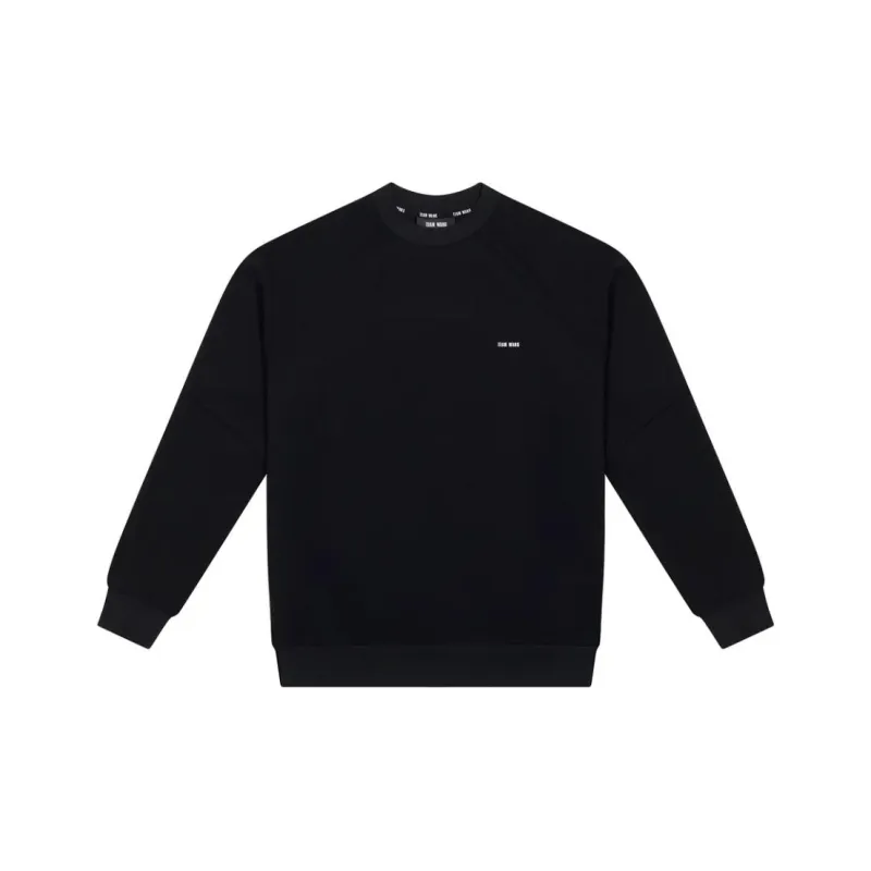 TEAM WANG Design Logo embroidered Cotton Sweatshirt-0