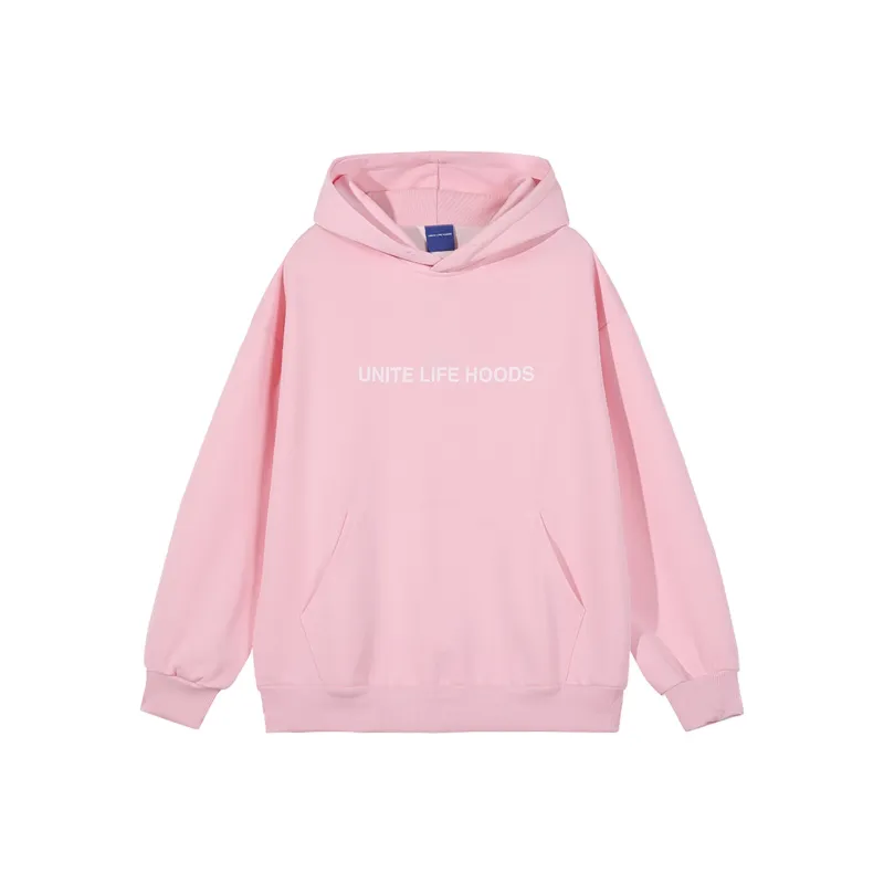 Unite Life HOODS Sweatshirt Unisex Black-13