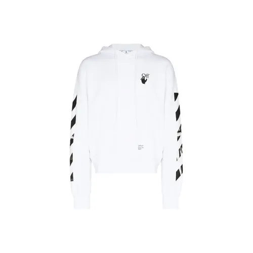 OFF WHITE Diagonal Stripes Caravaggio Saint Jerome Writing Arrows Hoodie
