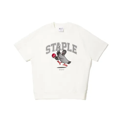 LiNing x STAPLE T Shirt Men's Ecru