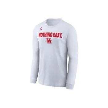 JORDAN Houston Men's JORDAN College Long Sleeve T Shirt