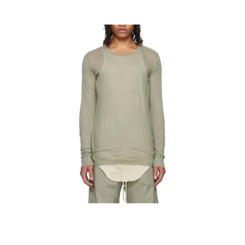RICK OWENS Long Sleeved Crewneck T Shirt-0